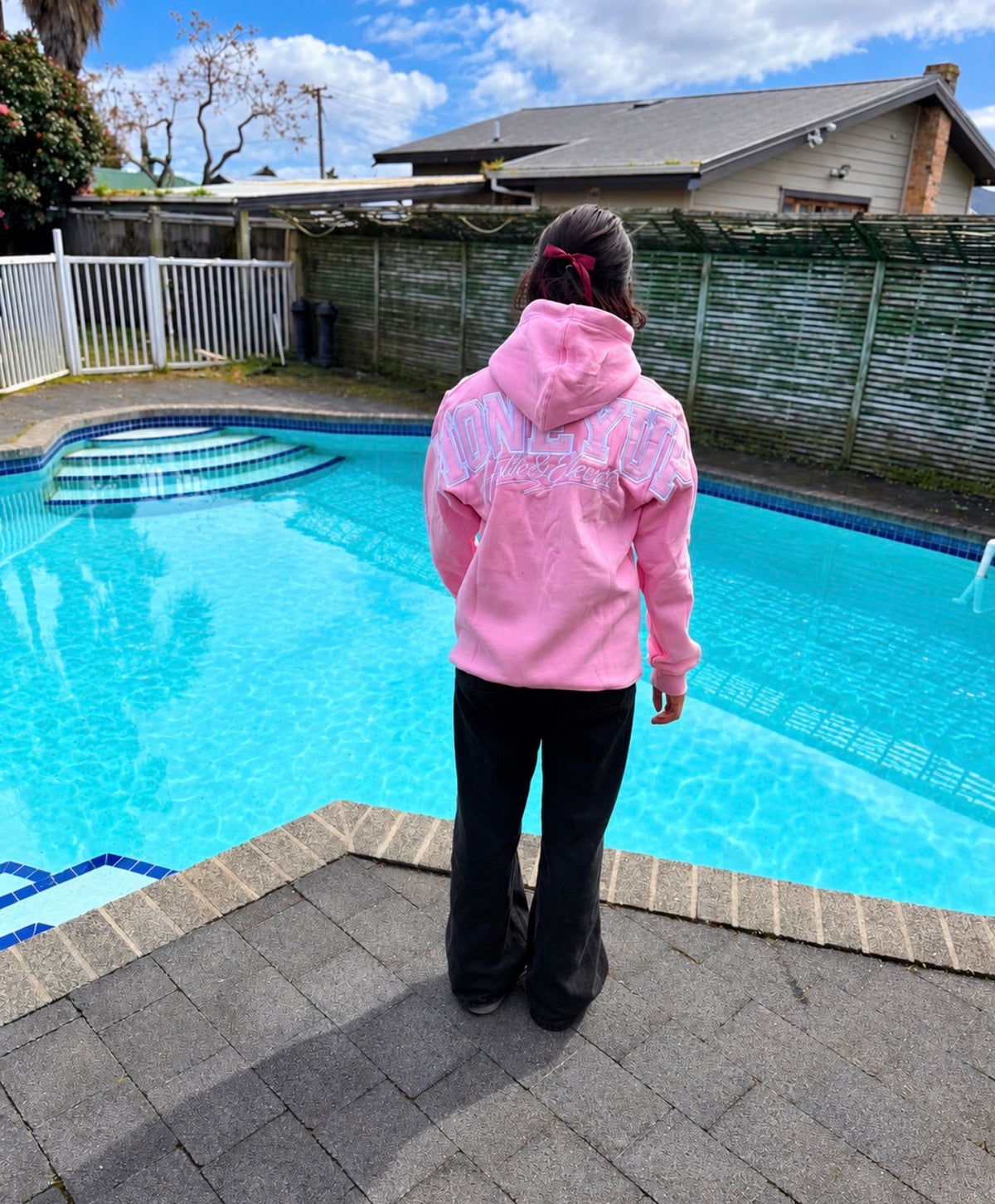 MONEYUP HOODY – PINK